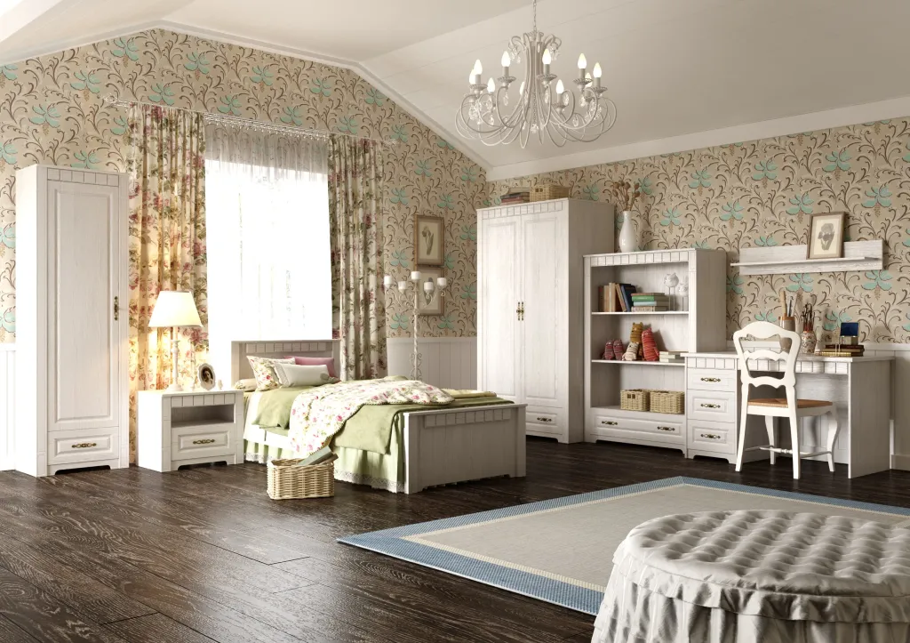 Детская «Прованс» производства «Мебельград» Детская «Прованс» производства «Мебельград»