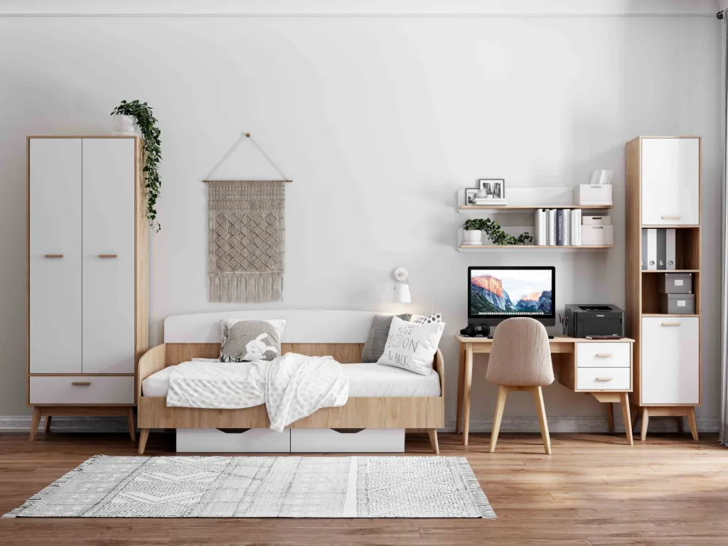 Модульная спальня «Калгари» производства «Мебельград» Модульная спальня «Калгари» производства «Мебельград»